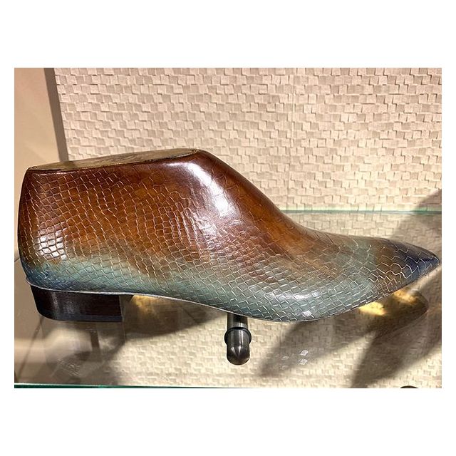 Leest Cognac Blue Snake