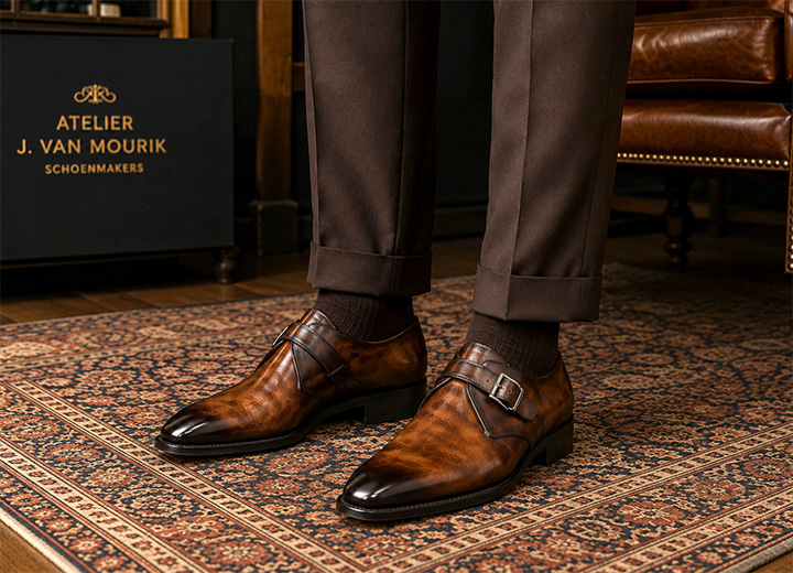 Schoen afgestemd op trouwpak