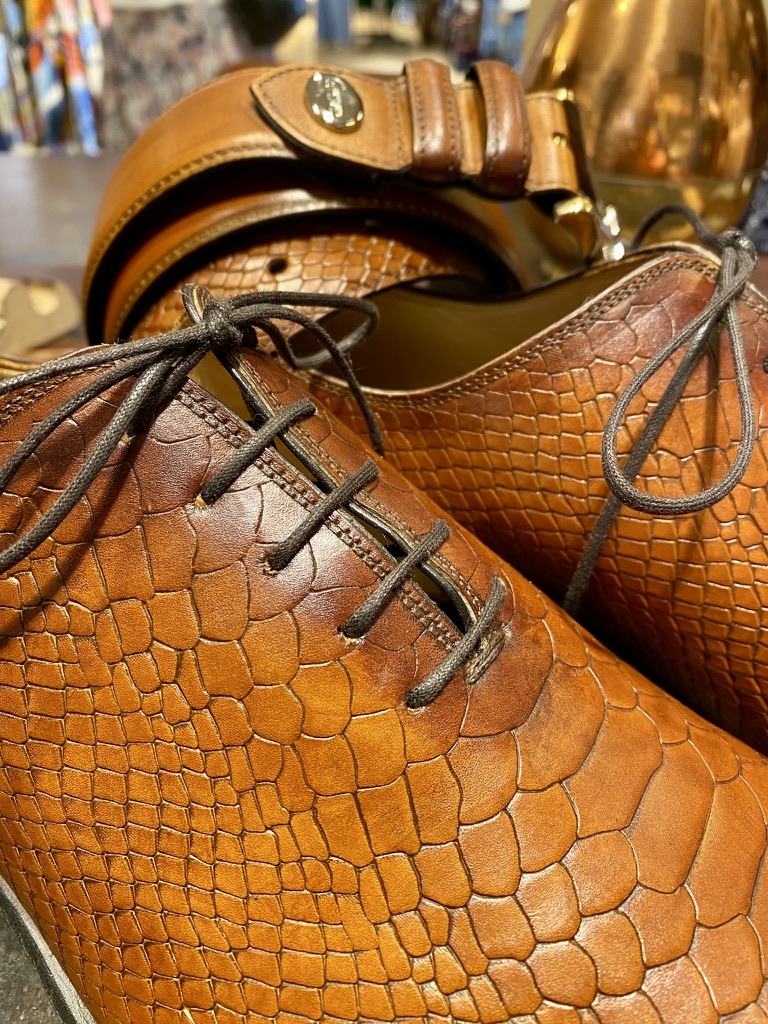 Trouwschoen met bijpassende riem